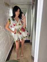 Load image into Gallery viewer, Embellished mini dress
