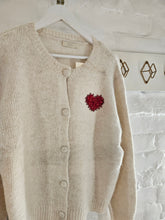 Load image into Gallery viewer, Heart cardigan
