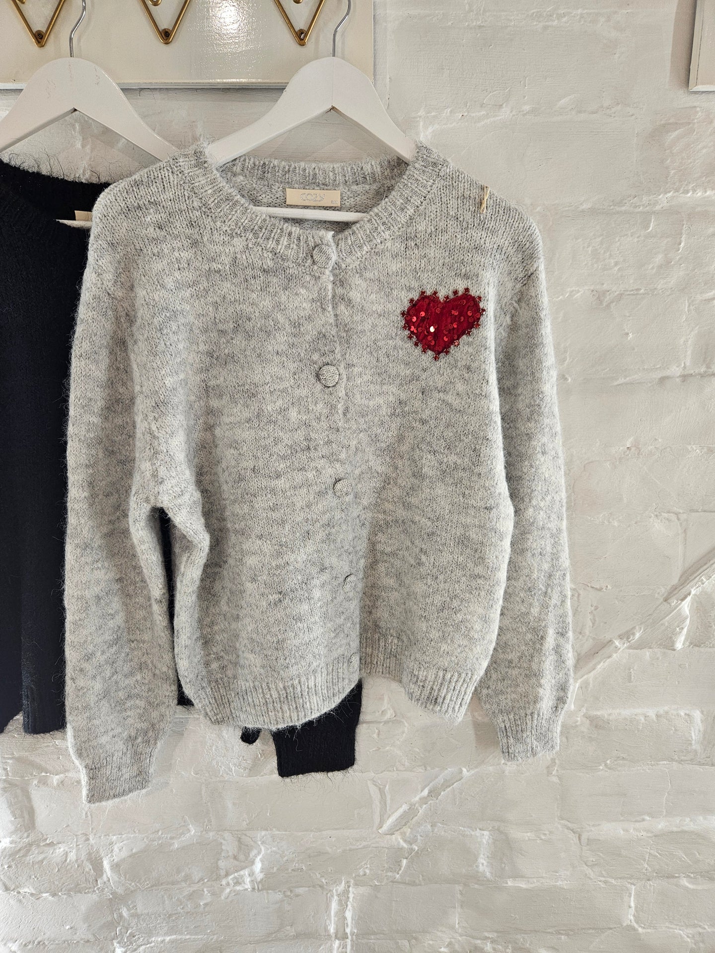 Heart cardigan
