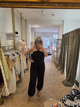 Load image into Gallery viewer, Halter jumpsuit cuffed ankle

