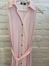 Load image into Gallery viewer, Powder pink polka dot midi

