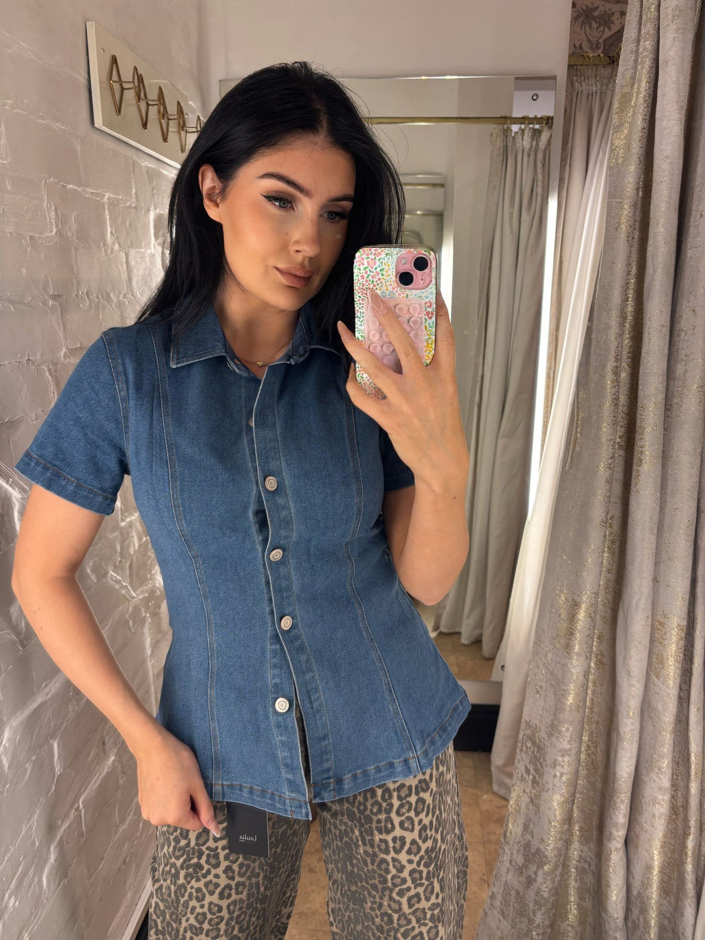 Denim shirt