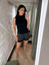 Load image into Gallery viewer, Polka dot lace shorts
