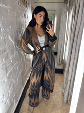 Load image into Gallery viewer, Zig zag premium knit trousers
