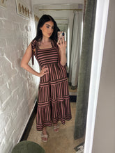 Load image into Gallery viewer, Stripe midi dress
