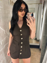 Load image into Gallery viewer, Chocolate playsuit
