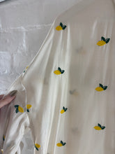 Load image into Gallery viewer, Lemon embroidered shirt
