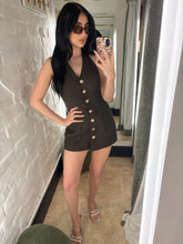 Load image into Gallery viewer, Chocolate playsuit
