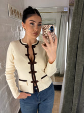 Load image into Gallery viewer, Mandarin knot cardigan
