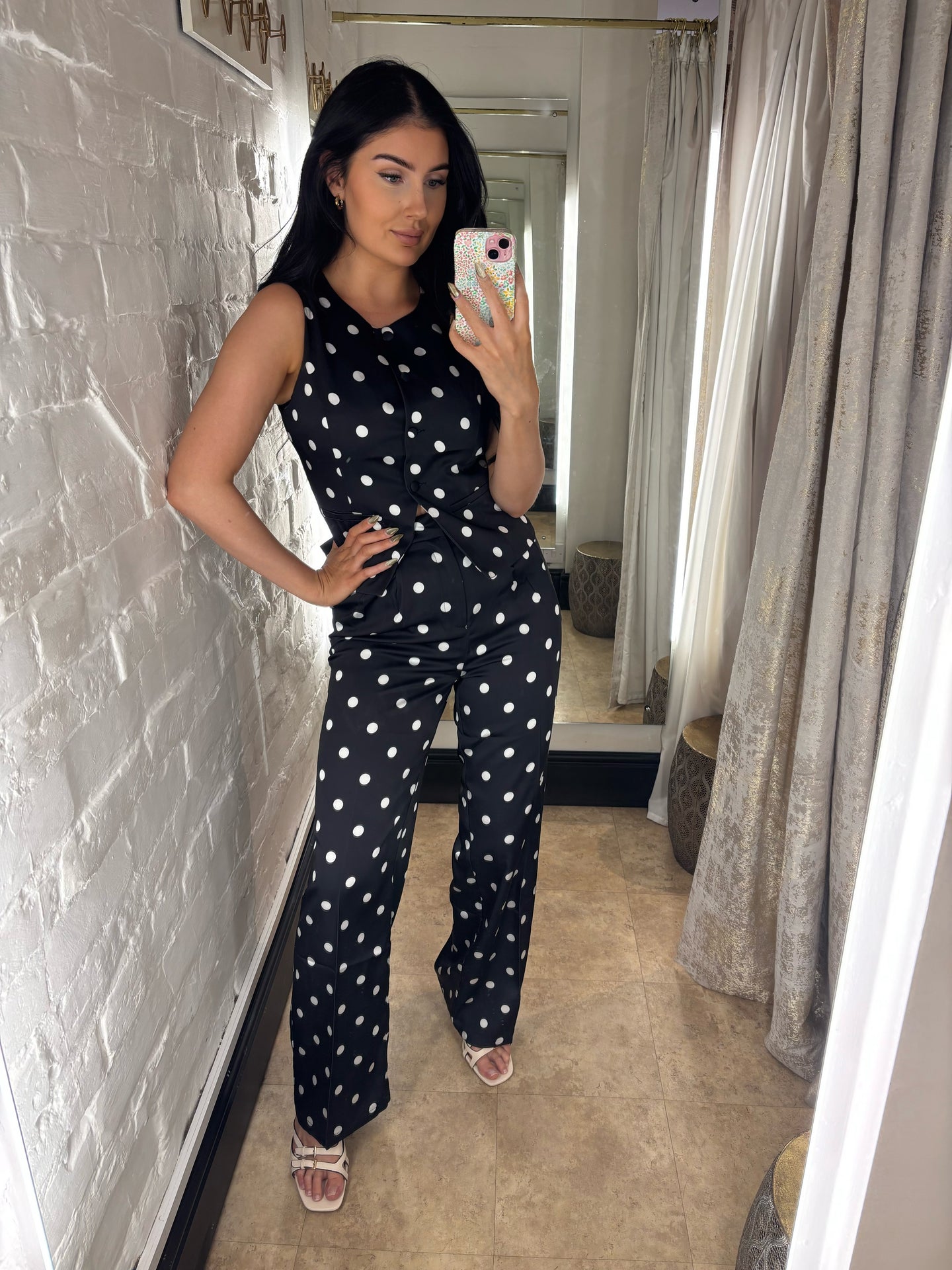 Polka dot co ord
