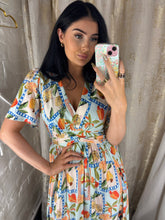 Load image into Gallery viewer, Tropical maxi dress
