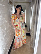 Load image into Gallery viewer, Patchwork maxi dress
