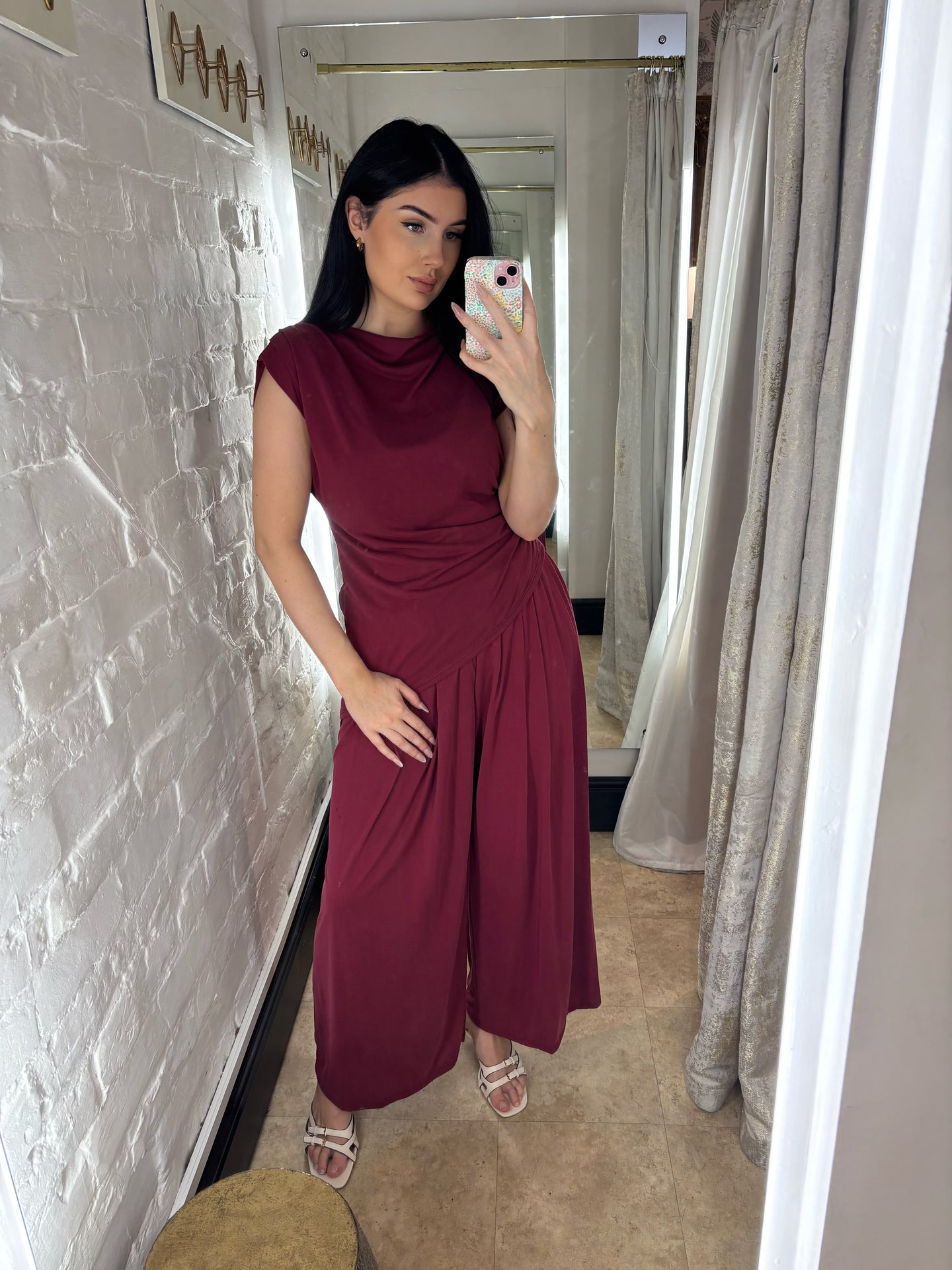 Burgundy co ord