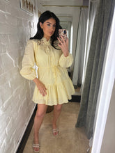 Load image into Gallery viewer, Button up mini dress
