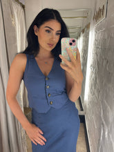 Load image into Gallery viewer, Waistcoat &amp; skirt co ord
