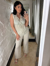 Load image into Gallery viewer, Pinstripe trouser co - ord
