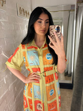 Load image into Gallery viewer, Paradise midi shirt dress

