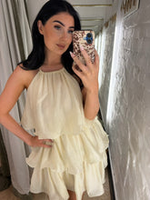 Load image into Gallery viewer, Ivory ruffle dress
