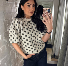 Load image into Gallery viewer, Polka dot knit
