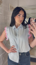Load and play video in Gallery viewer, Stripe blouse
