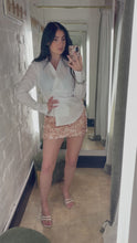 Load and play video in Gallery viewer, Ahysemmtetric white shirt
